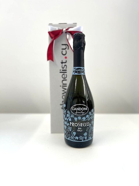 Gift Box With 1 Candoni Prosecco