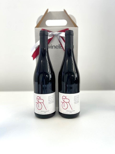 Gift Box With 2  Saint Roch Red