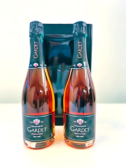 Gift Box With 2 Gardet Brut Rose Champagne