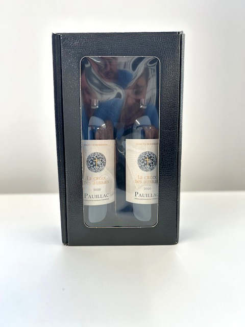 Gift Box With 2 La Croix Des Aubrais Pauillac