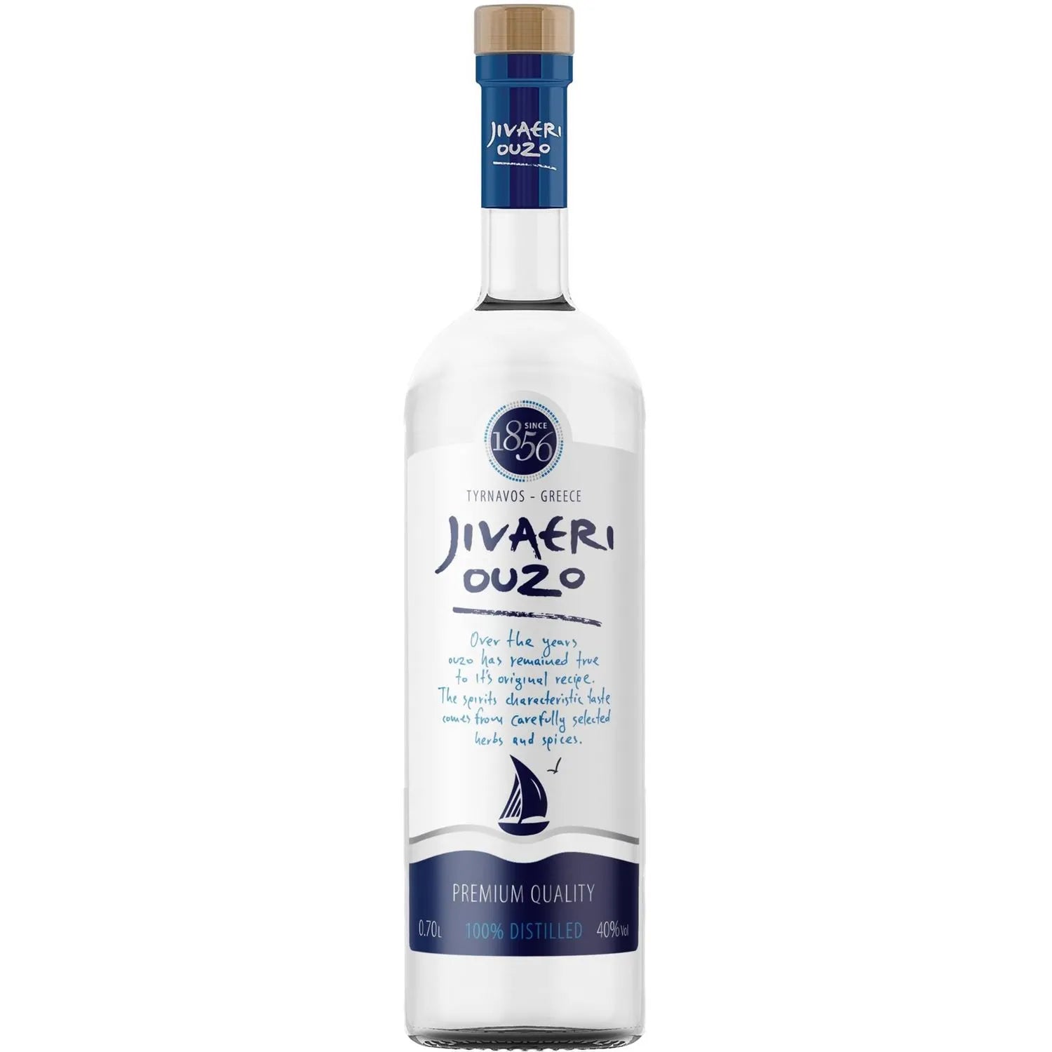 Jivaeri Ouzo 700ml, Spirits Cyprus