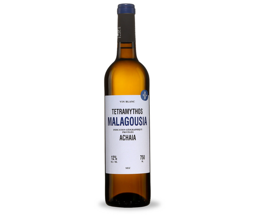 Tetramythos Malagousia Achaia White wine Greece