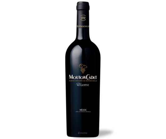 Mouton Cadet Reserve, Medoc AC, merlot, french red wine